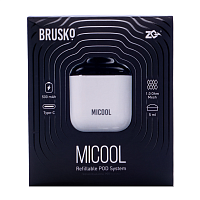 Электронная система BRUSKO ZQ MICOOL (белый)