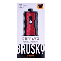 Электронная система BRUSKO CLOUDFLASK 3 (Чёрно-красный)