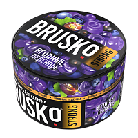 BRUSKO STRONG Ягодные леденцы 250гр