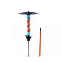 Кальян MAMAY CUSTOMS Coilovers MINI голубо-оранжевый (грав. BBS) (без колбы)