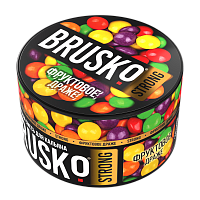 BRUSKO STRONG Фруктовое драже 250гр