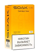 SOAK CUBE Грейпфрут Киви 7000 затяжек