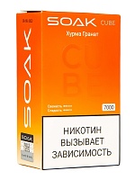 SOAK CUBE Хурма Гранат 7000 затяжек