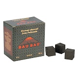 Уголь Bau Bau кокосовый 18 шт черный (25мм) (уценёнка)