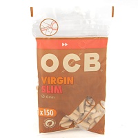 Фильтры для самокруток OCB VIRGIN UNBLEACHED 6/15мм (150шт)