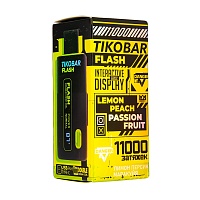 TIKOBAR FLASH Лимон Персик Маракуйя 11000 затяжек