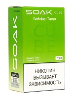 SOAK CUBE Грейпфрут Тархун 7000 затяжек