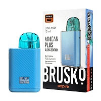 Электронная система BRUSKO Minican Plus Gloss edition (синий)