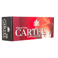 Гильзы сигаретные с фильтром CARTEL LONG FILTER 84x20мм (200шт)