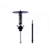 Кальян MAMAY CUSTOMS Coilover Micro silver-black (без колбы)