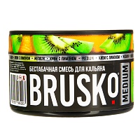 BRUSKO MEDIUM Киви с лимоном 250гр