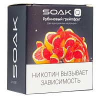 Картридж SOAK Q Рубиновый грейпфрут (2шт)