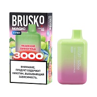 BRUSKO MAGIC Ледяной виноград (3000 затяжек)