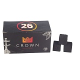 Уголь Crown кокосовый 16 шт (26 мм)