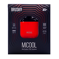 Электронная система BRUSKO ZQ MICOOL (красный)