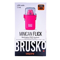 Фото 1 Электронная система BRUSKO Minican Flick (Розовый) 