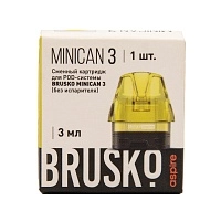 Фото  Картридж к электронной системе BRUSKO Minican 3 жёлтый 