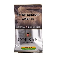 Фото  Табак курительный тонкорезаный CORSAR OF THE QUEEN GOLDEN VIRGINIA 35гр 
