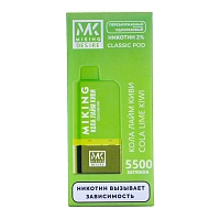 Фото 2 MIKING POD-система + картридж Cola Lime Kiwi (5500 затяжек) 