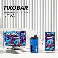 Фото  TIKOBAR NOVA Черника кислая малина 10000 затяжек 