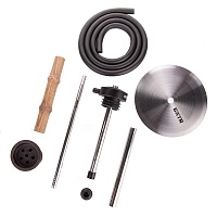 Фото 2 Кальян BATR БАМБУК темное дерево 