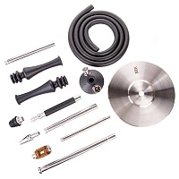 Фото 2 Кальян Hoob Mars Pro | Чёрный x Нержавеющая сталь 