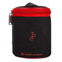 Фото 4 Кальян Pizduk LITE Black-bag (Фиол/розовая колба) 