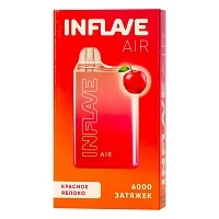 Фото  INFLAVE AIR Красное яблоко (6000 затяжек) 