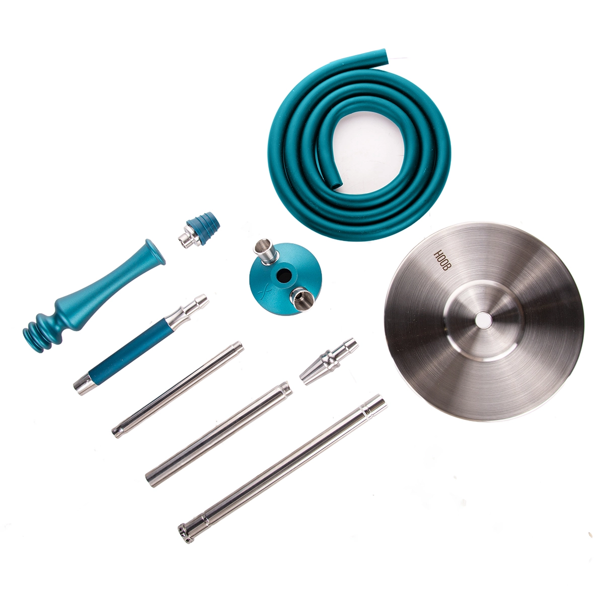 Фото 2 Кальян Hoob Mars Морской синий x Нержавеющая сталь 