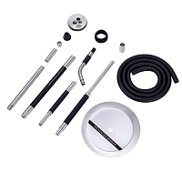 Фото 4 Кальян Mexanika STM-C Black (без колбы) + catcher 