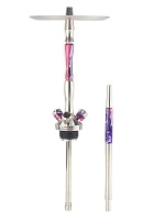 Фото 4 Кальян UNION Fibonacci гибрид розово-фиолетовый (без колбы) 