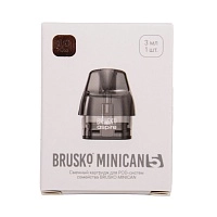 Фото  Картридж к электронной системе BRUSKO Minican 5 (1шт.) 1 Ом 