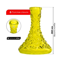 Фото 3 Колба Vessel Glass Кристалл жёлтый 