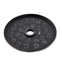 Фото 2 Кальян MAMAY CUSTOMS Coilovers MINI бело-розовый лак (грав. коты) (без колбы) 