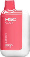 Фото  HQD CLICK Устройство + картридж Жвачка (5500 затяжек) 