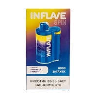 Фото  INFLAVE SPIN Черника лимон (8000 затяжек) 