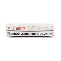 Фото  Табак жевательный Odens (Швеция) Cold Extreme White Dry Portion Mini 9 гр 