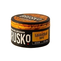 Фото  BRUSKO MEDIUM Банановый пирог 250гр 