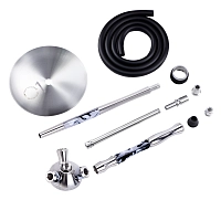 Фото 4 Кальян UNION Fibonacci акрил чёрный II (без колбы) 