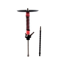 Фото  Кальян MAMAY CUSTOMS Coilovers MINI розово-чёрный (без колбы) 