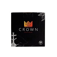 Фото 1 Уголь Crown кокосовый 64 шт (26 мм) 
