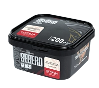 Фото  SEBERO Black Чародей с ароматом Суница (Земляничный йогурт), 200 гр. 