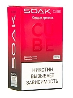 Фото  SOAK CUBE Сердце дракона 7000 затяжек 