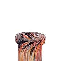 Фото 2 Колба Vessel Glass Пирамида красно-чёрная крошка 