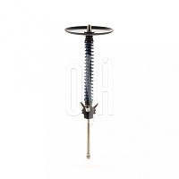 Фото  Кальян MAMAY CUSTOMS Coilovers черно-синий металик (без колбы) 