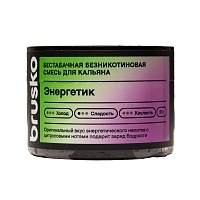 Фото  Brusko Бестабачная с ароматом Энергетик, 50гр. 