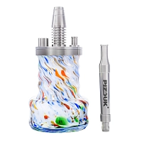 Фото 1 Кальян Pizduk PRO Black-bag (цветная колба) 