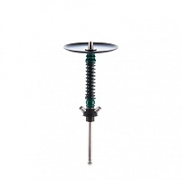 Фото  Кальян MAMAY CUSTOMS Coilovers MINI зелёно-чёрный (без колбы) 