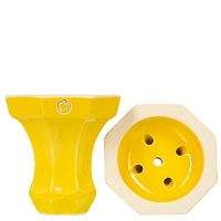 Фото  Чашка Tortuga Тортолла глазурь жёлтая 