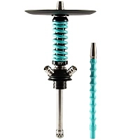 Фото  Кальян MAMAY CUSTOMS Coilover Micro чёрный-мята (без колбы) 